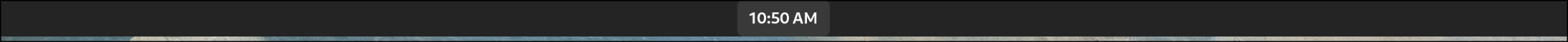 Status Bar Example